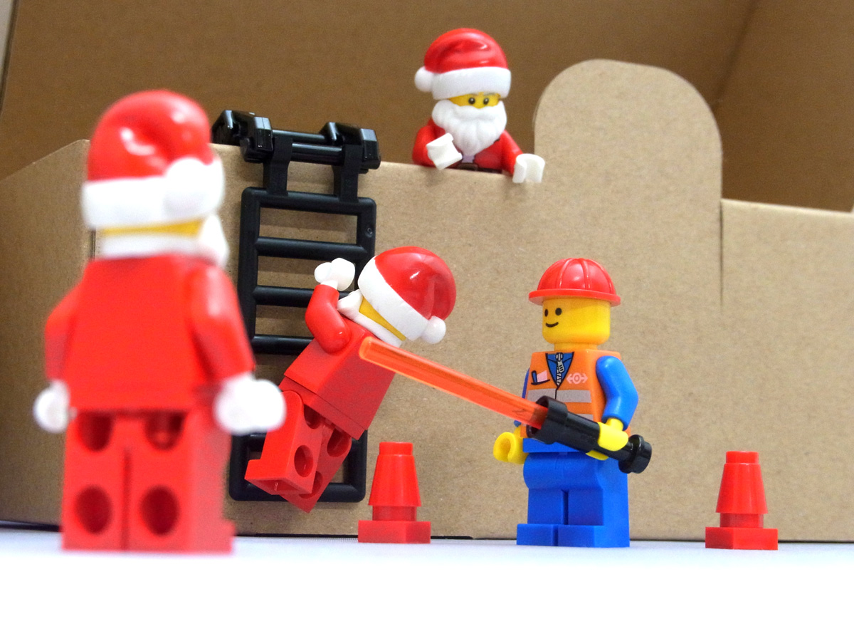 サンタミニフィグ